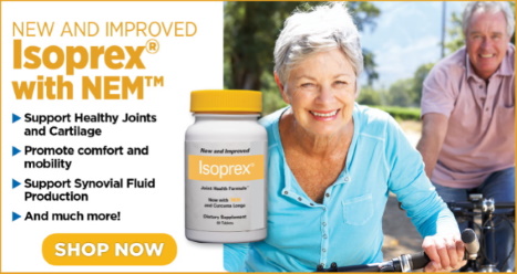 NEW AND IMPROVED Isoprex: Support Healthy Joints and Cartilage: SHOP NOW